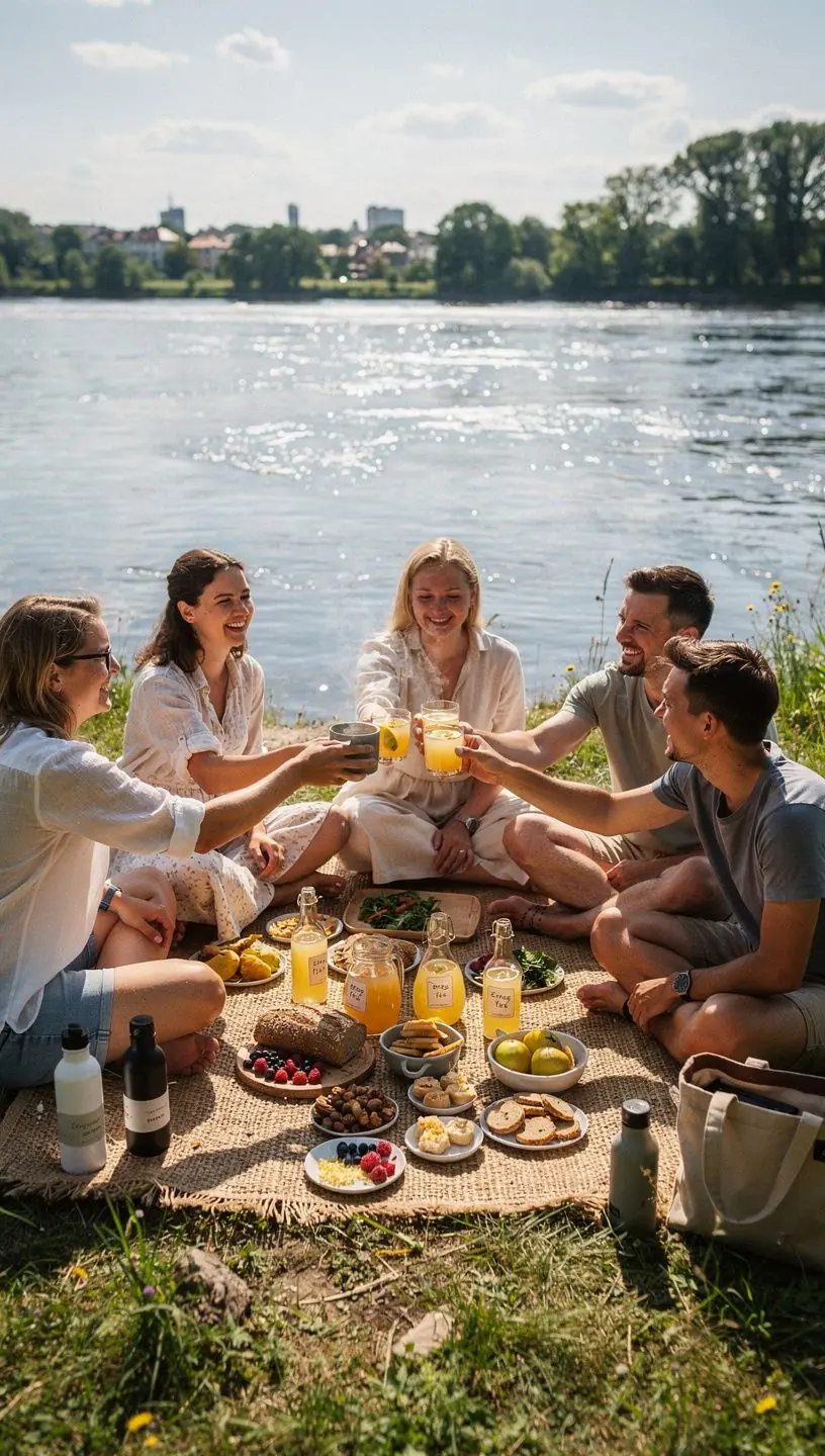 Žmonės, besimėgaujantys Citrus medica arbata, švenčia sveikatą
